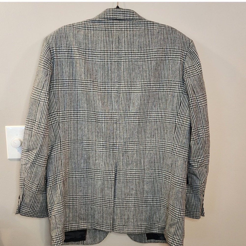 Chadmore Blazer Mens Glenplaid Dark Academia Hand Tailored Old Money - Picture 2 of 13
